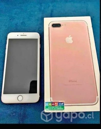 IPhone 7 Plus 128gb color rosado