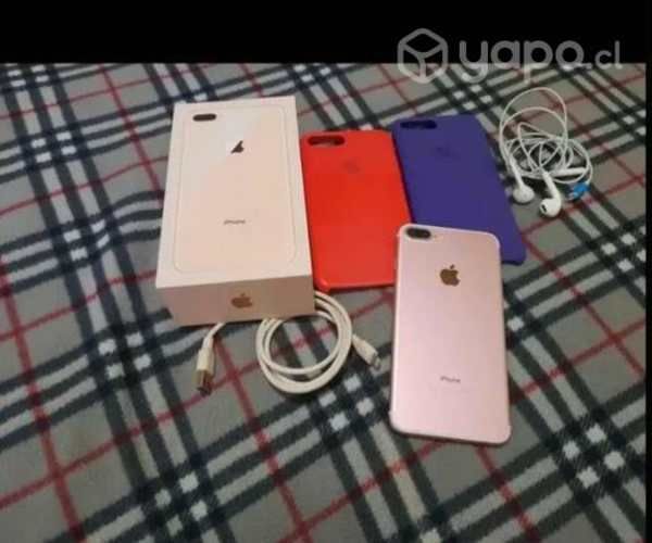 IPhone 7 Plus 128gb color rosado