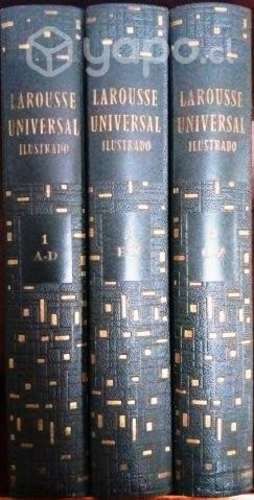 Larousse Universal Ilustrado (3 tomos)