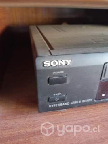 VHS video grabador Sony