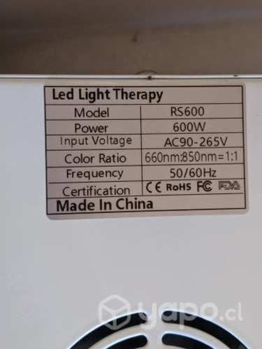 Equipo de terapia de luz LED