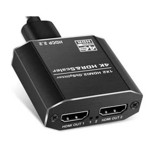 Splitter hdmi amplificado 2 salidas 2.0, 4k