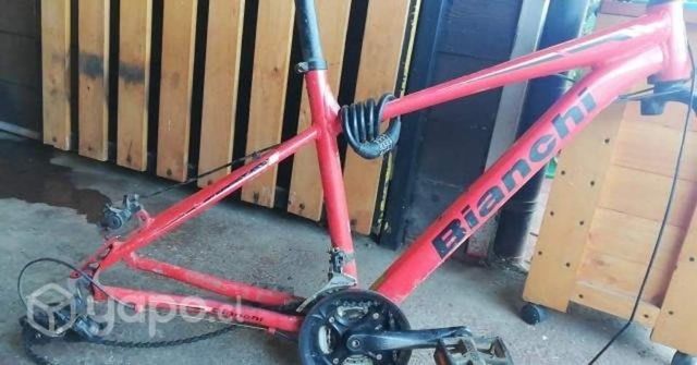 Bicicleta aro 27,5, solo falta la horquilla