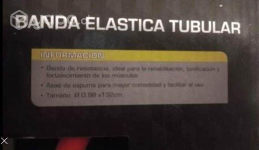 Banda elastica,extensor elastico nuevos,y peso par