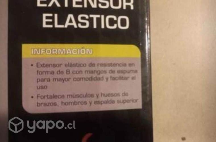 Banda elastica,extensor elastico nuevos,y peso par
