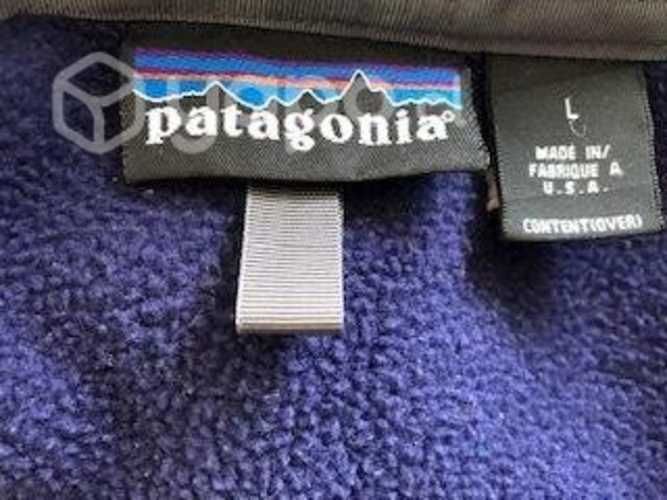 Polar Patagonia vintage 100% original morado M