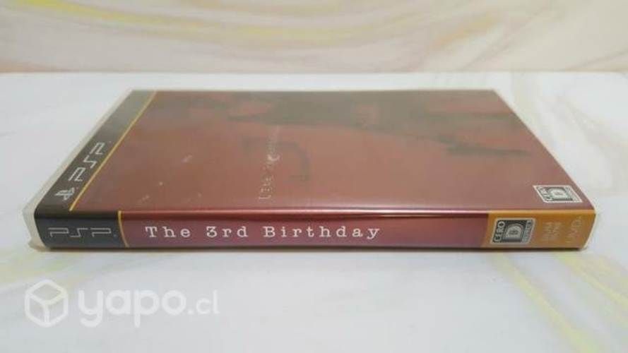 The 3rd birthday PSP VERSIÓN JAPONESA