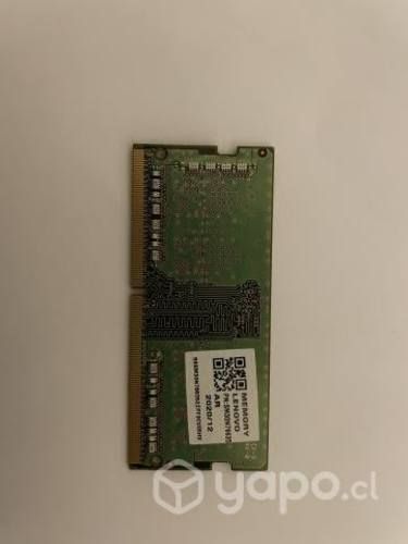 Memoria RAM 8 gb (2x4) DDR4 3200 mhz