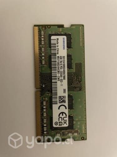 Memoria RAM 8 gb (2x4) DDR4 3200 mhz