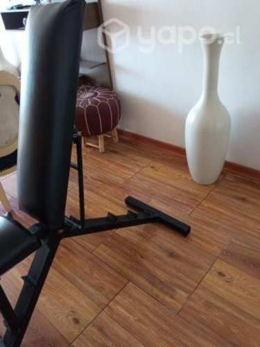 Banca de entrenamiento inclinable
