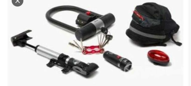 Kit para bicicleta Bombín, candado