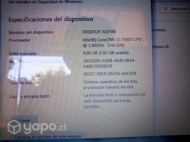 Acer I3 de 7° a toda prueba
