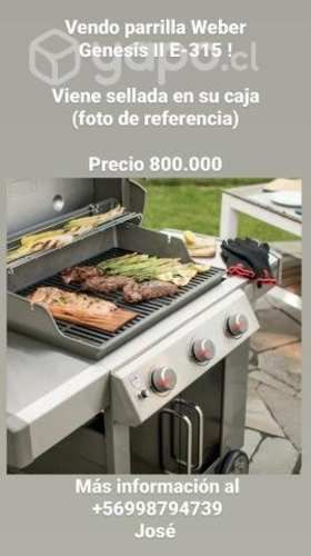 Parrilla weber genesis II NUEVA