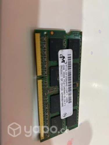 Memoria ram 2gb pc3 10600s