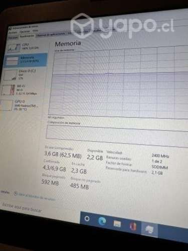Notebook HP 245 G7 RYZEN 3