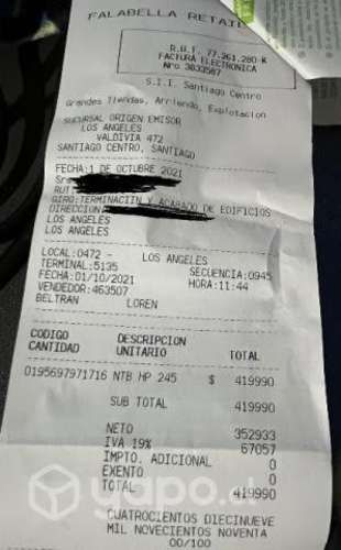 Notebook HP 245 G7 RYZEN 3