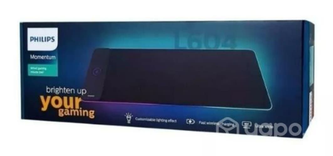 Cargador inalámbrico Philips + Mouse pad Gamer