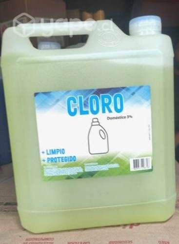 Cloro corriente 5 litros