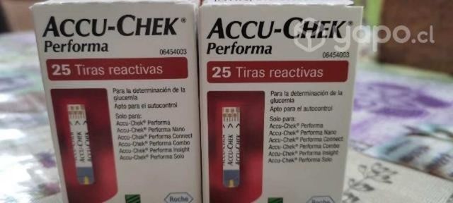 Tiras reactivas Accu-check