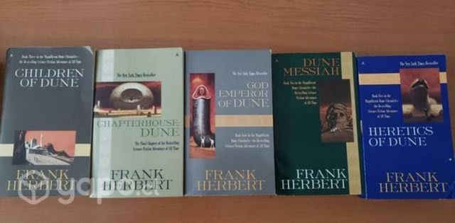 Colección Libros Dune.Fran Herbert. (5) en ingles