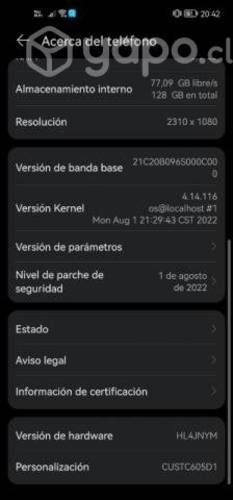 huawei P40 litr