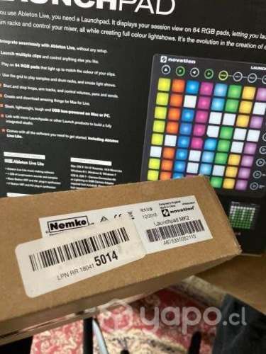 Controlador midi Novation (Launchpad para Ableton)
