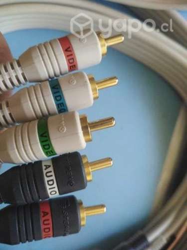 Cable rca audio y video