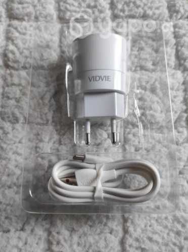 Cargador doble USB con cable C