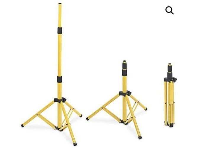 Soporte atril trípode extensible para focos