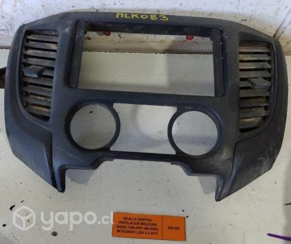 Rejilla Central Vent Moldura Radio Tablero (MLK083