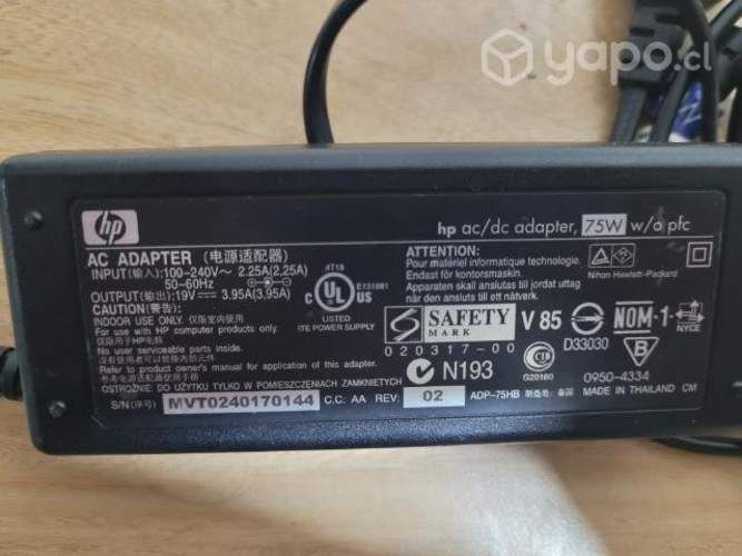 Cargador notebook
