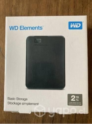 Disco Duro Externo 2 TB Western Digital