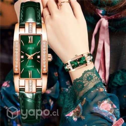 Relojes Para Dama Con Pulsera Cuero PU