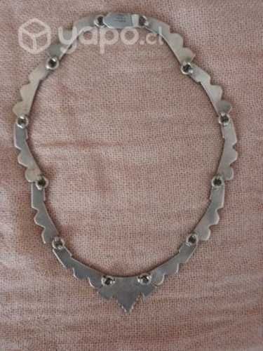 collar plata
