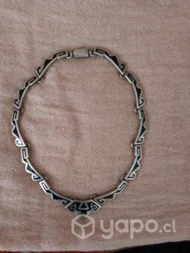 collar plata