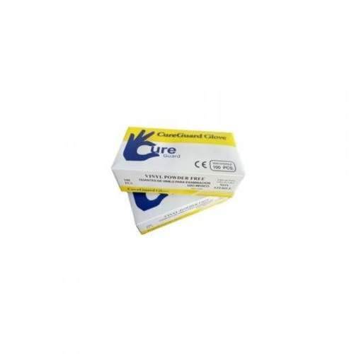 Guantes de Vinilo CureGuard talla M 100 unidades