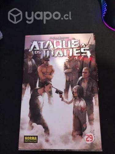 Ataque a los titanes tomo 29