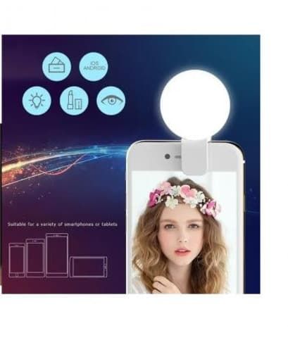 Aro De Luz led blanca Selfie Para Smartphone