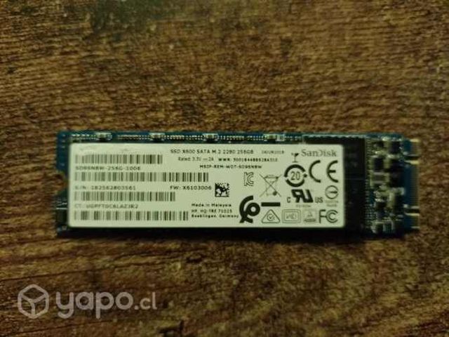 TARJETA SSD M.2 NVMe 250GB