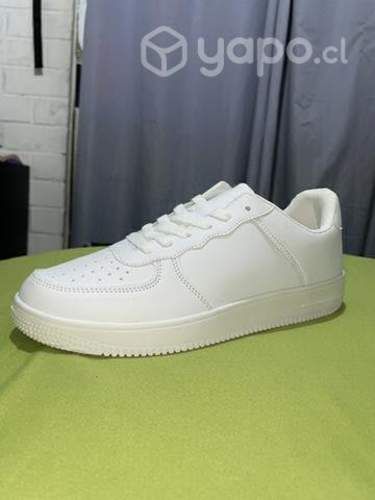 Zapatillas blancas unisex (tallas grandes)