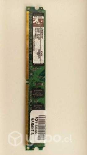 Memoria RAM ValueRAM color verde 2GB Kingston KVR8