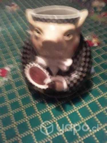 Chanchito de porcelana