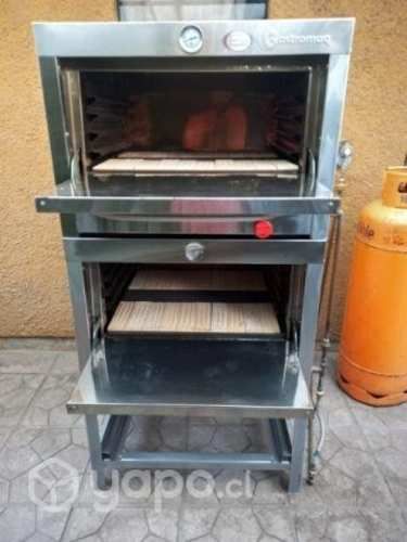 Horno industrial de dos puertas gastroma