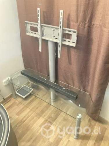 Rack tv de vidrio marca homy