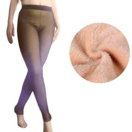 Pantys efecto piel afelpadas otoño - invierno