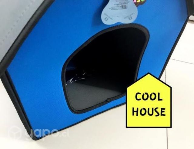 Cómoda casa plegable para mascotas