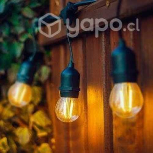 Guirnalda para ampolleta e27 -10m exterior