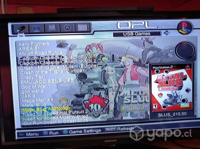 Ps2 impecable opl completo