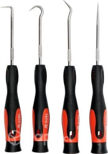 Set 4 mini ganchos magneticos yt-0843 - yato