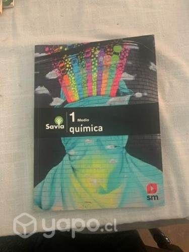 Libro Savia de Química 1ro Medio Edicion SM